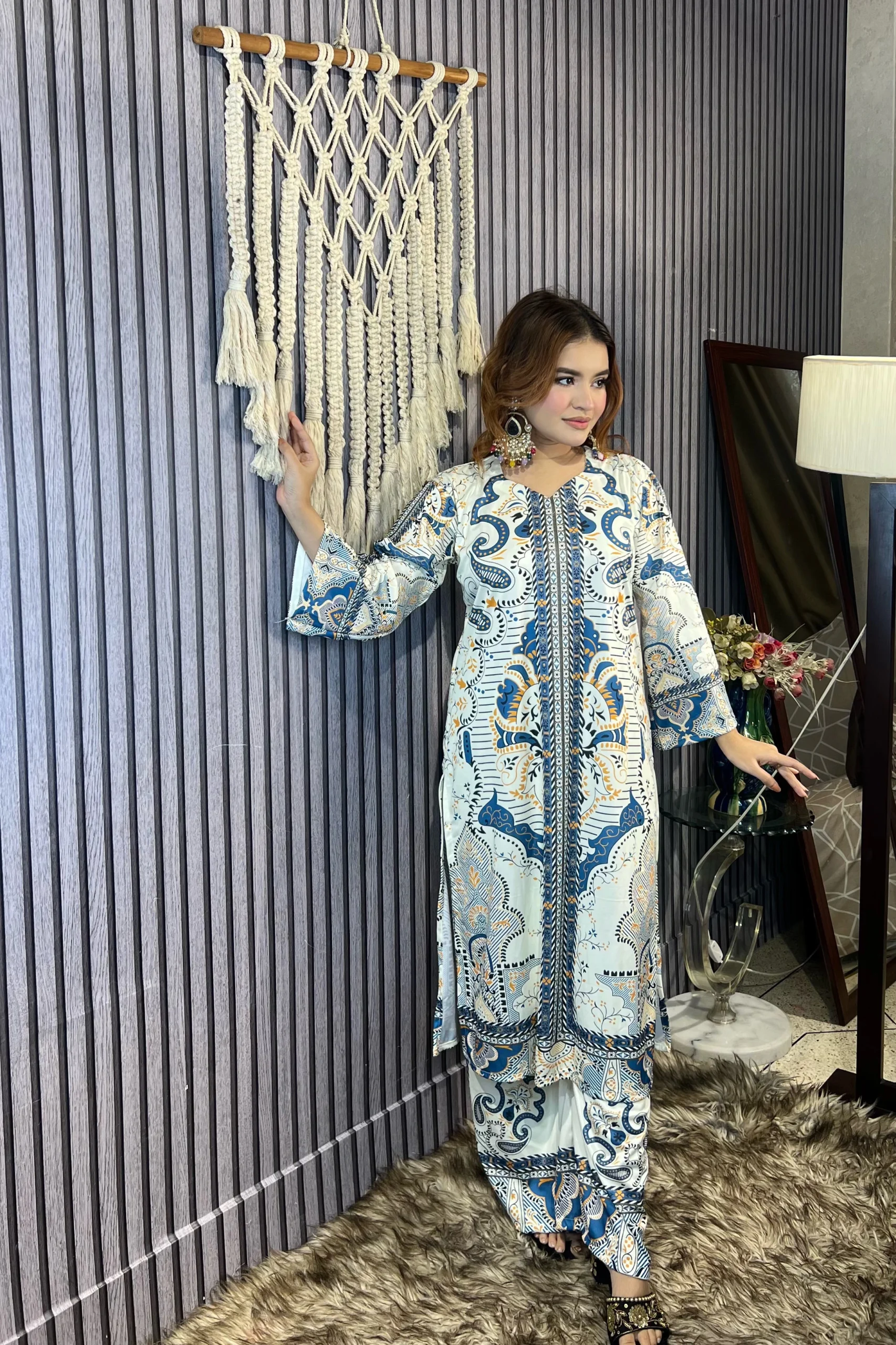 Digital Printed Premium Two Pcs