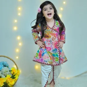 Digital Printed Dhoti Set