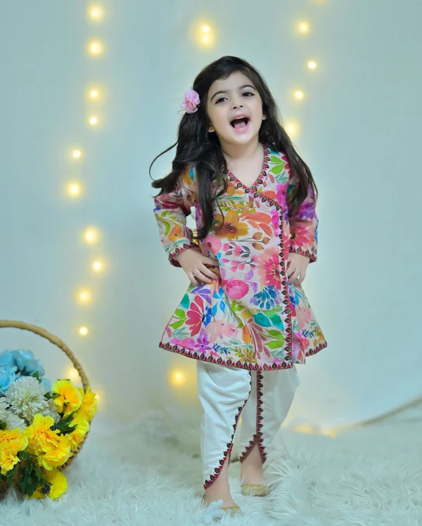 Digital Printed Dhoti Set