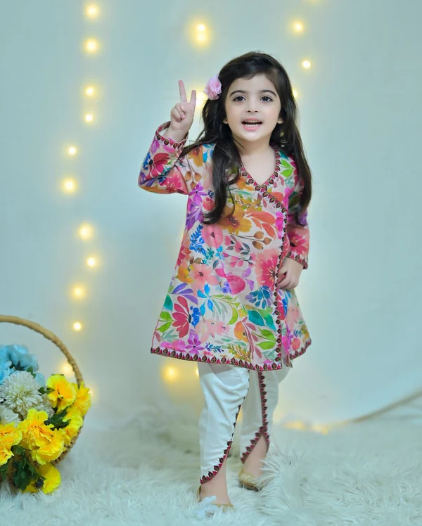 Digital Printed Dhoti Set - Image 4