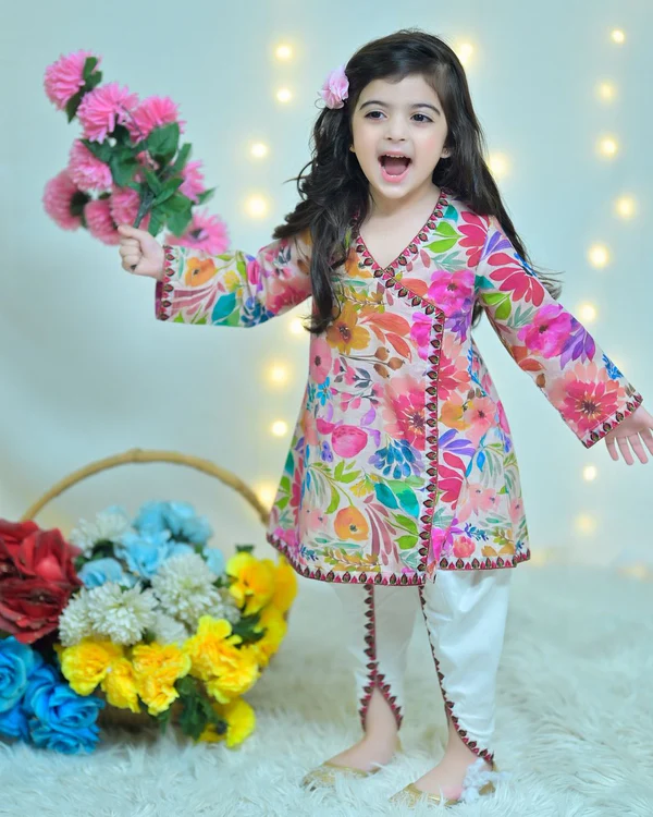 Digital Printed Dhoti Set - Image 2